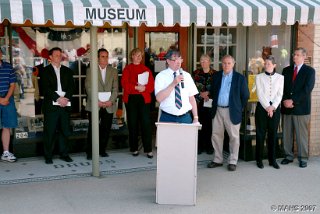 Wisconsin State Historical Society Local History representative Tom McKay.